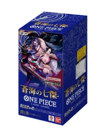One Piece OP-14 – The Azure Sea’s Seven – Booster Box – Japanese