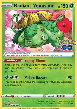 Radiant Venusaur (PGO 004) - EN