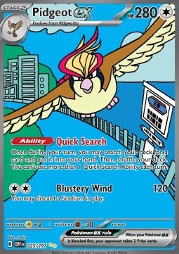 Pidgeot ex (OBF 225) - DE