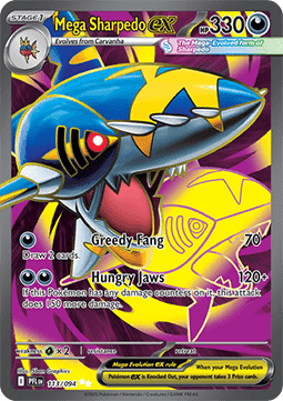 Mega Sharpedo ex (PFL 113) - EN